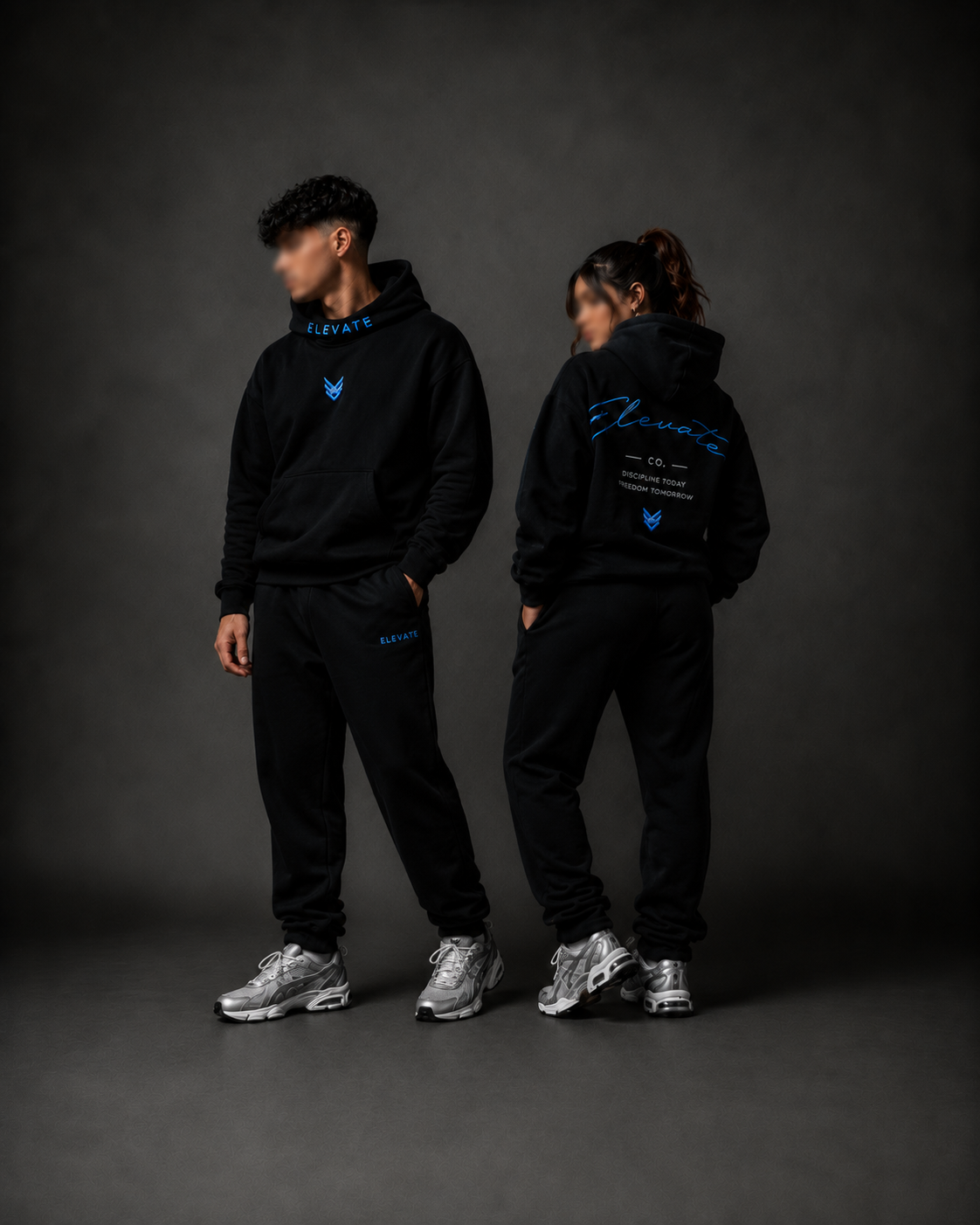 Elevate Signature Blue Hoodie